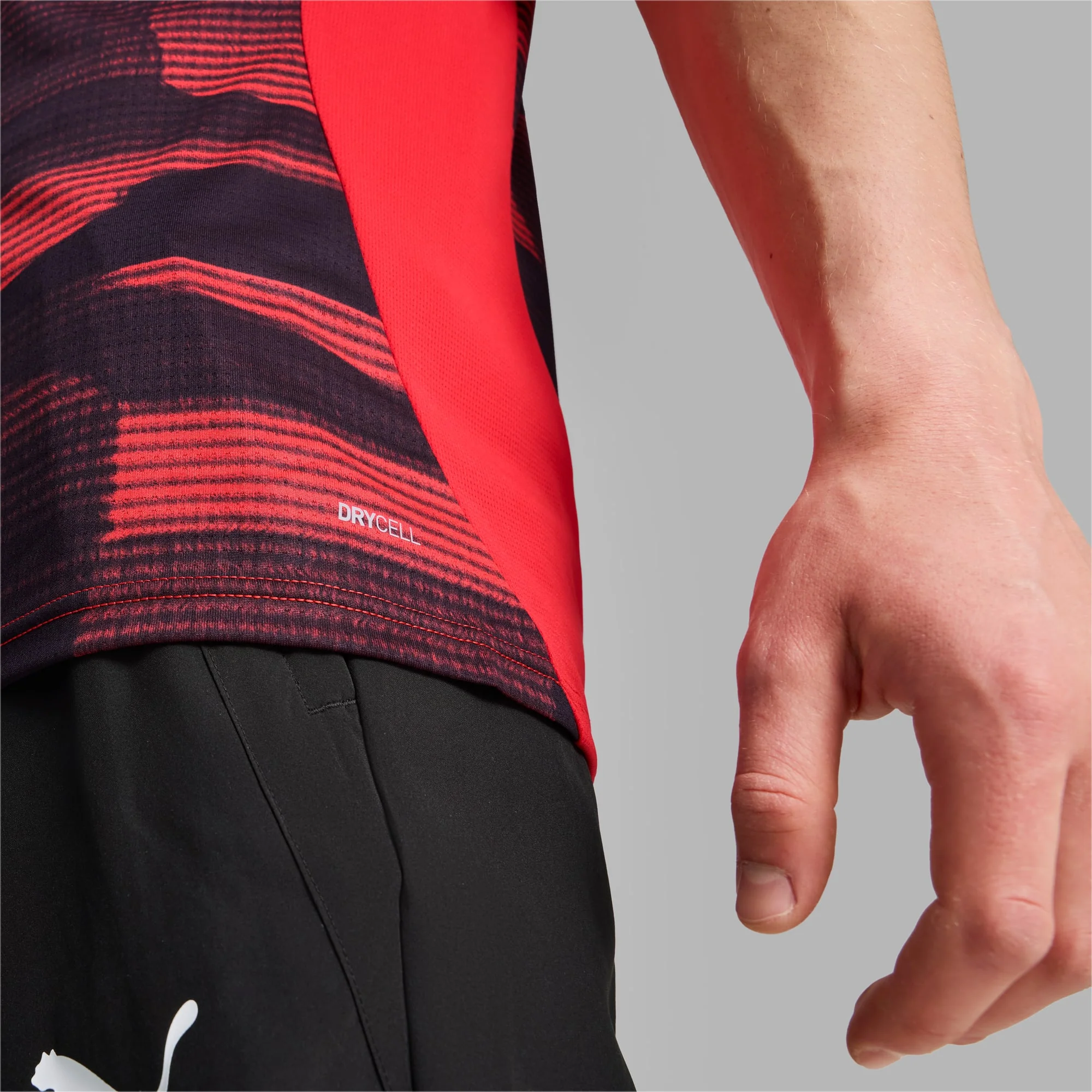 AC Milan 2024/25 Men's Pre-match Jersey - Image 5