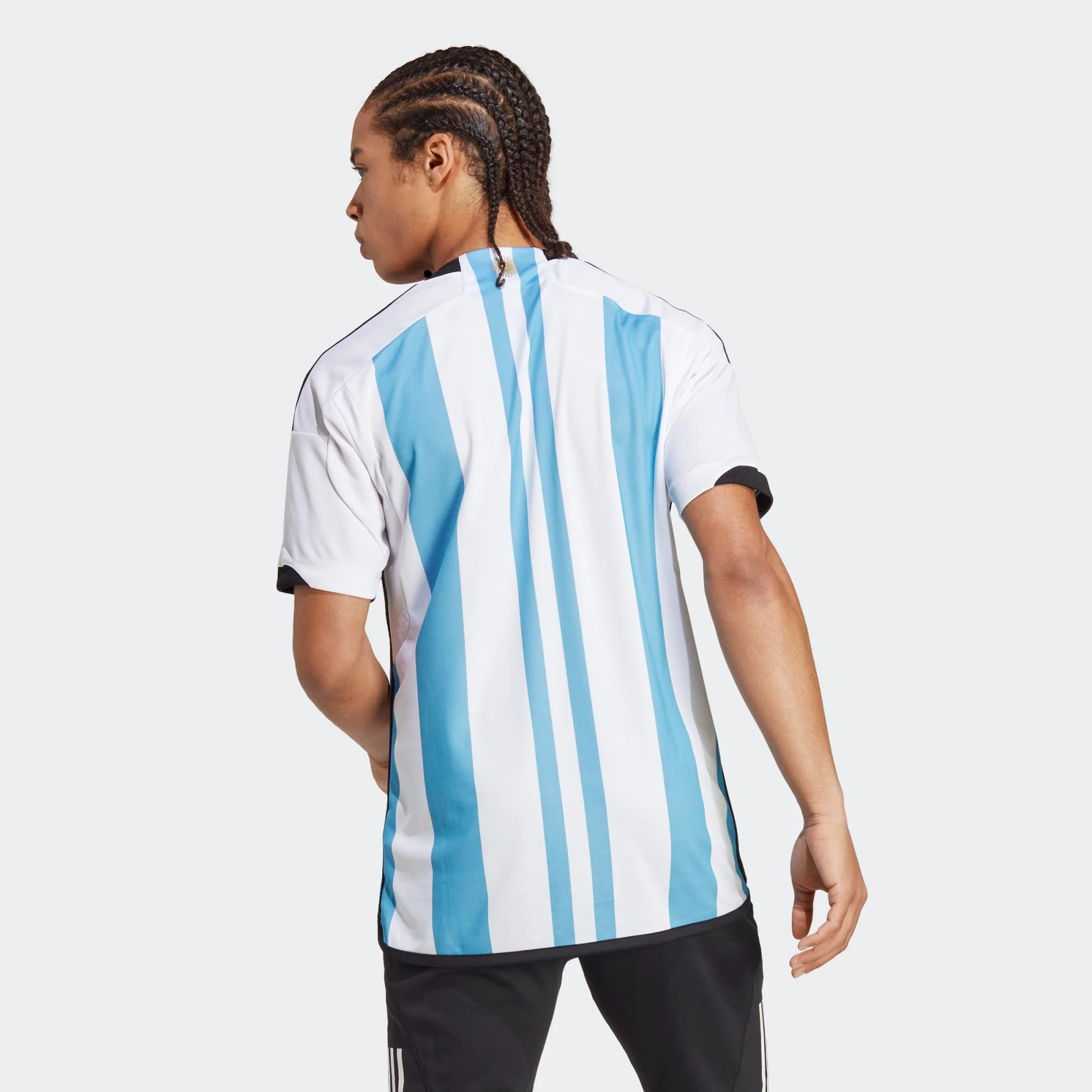 Argentina 22 Three Stars Men's Home Jersey - Image 4