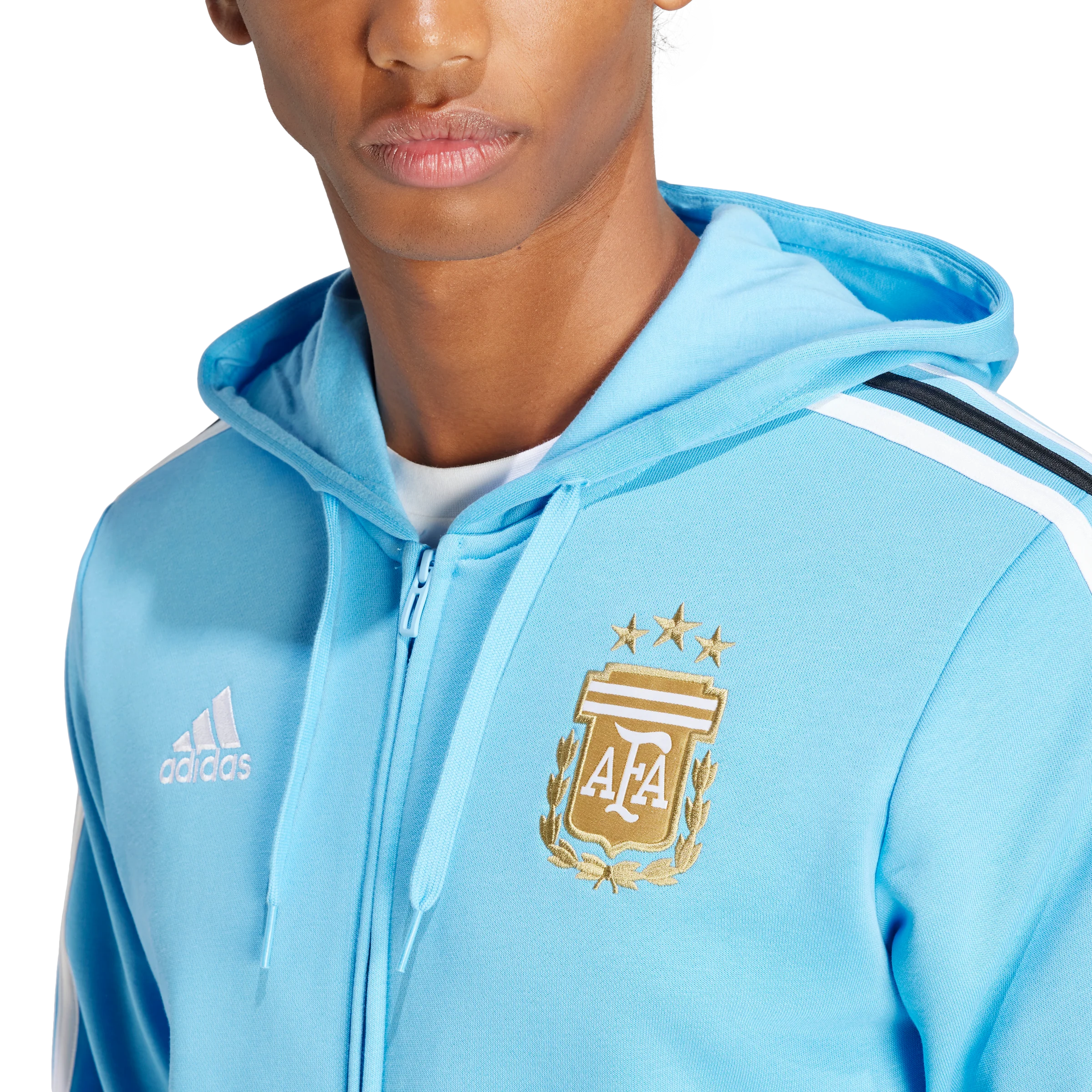 Argentina DNA Men's Full-Zip Hoodie - Image 4