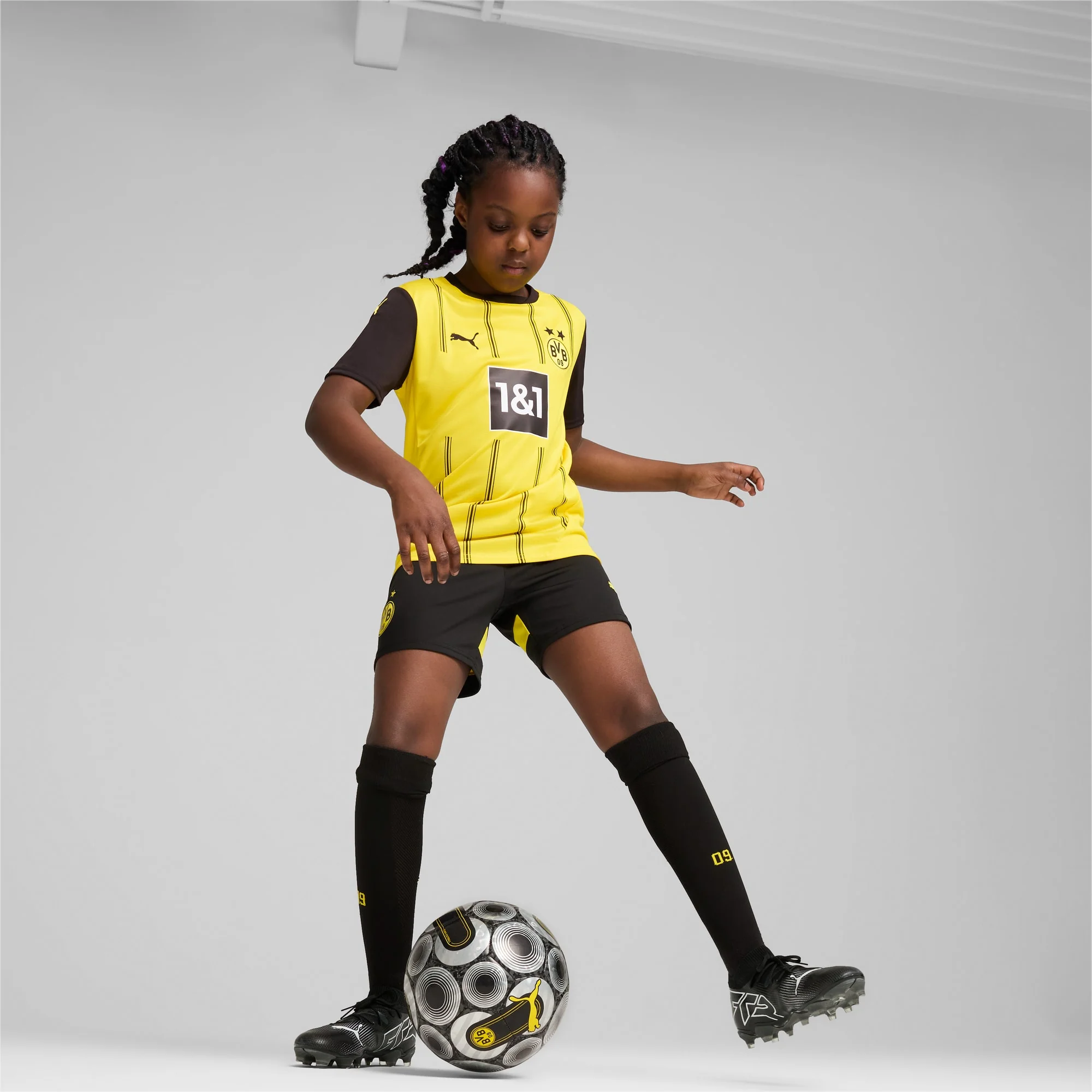 Borussia Dortmund 2024/25 Youth Home Replica Jersey - Image 5